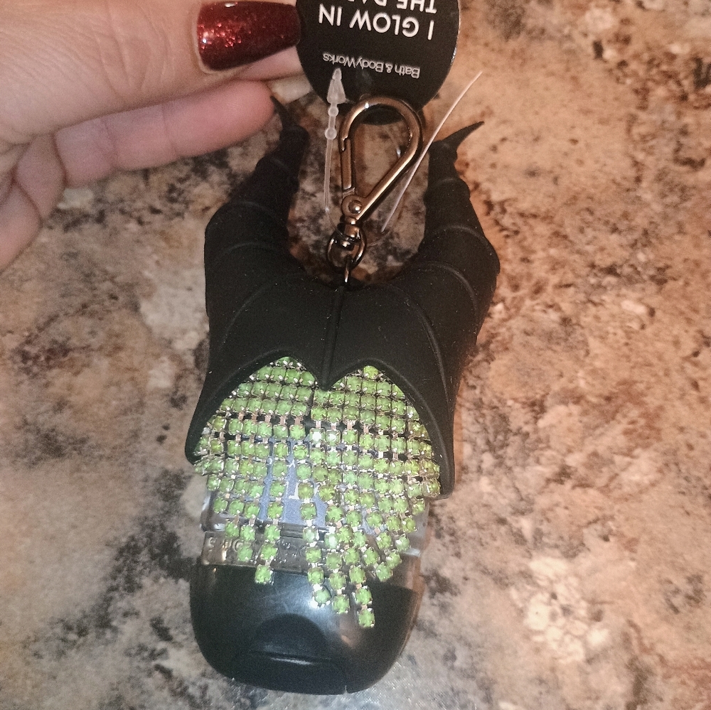 Bath & Body Works Disney Maleficent Pocket Bac Holder And Hand Sanitizer